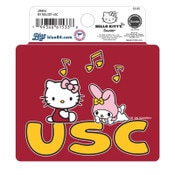 USC Trojans Hello Kitty My Melody Sticker